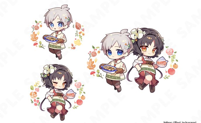 SDキャライラスト（2024年7月）