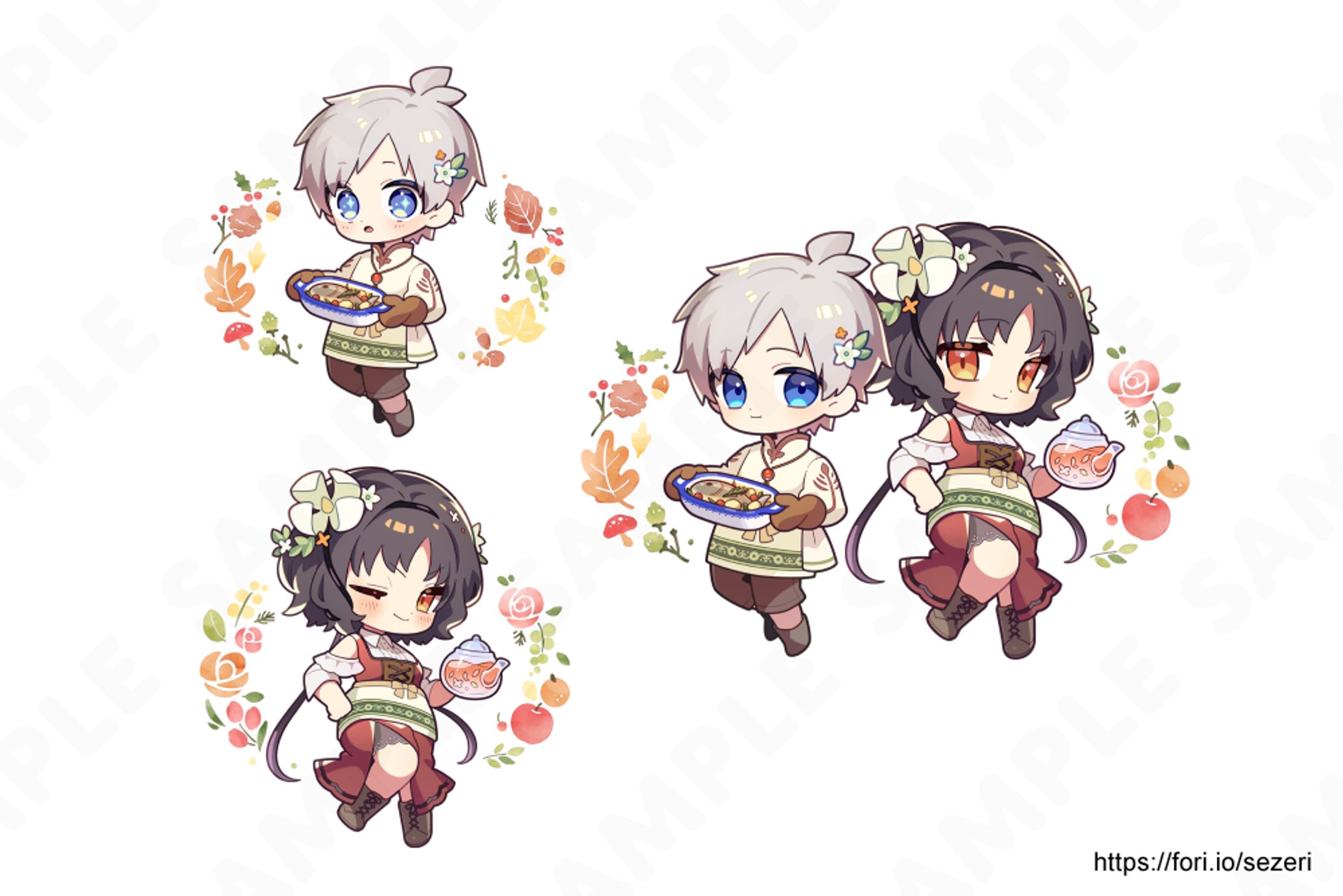 SDキャライラスト（2024年7月）-1