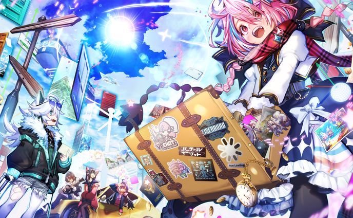 デジタルイラスト、event