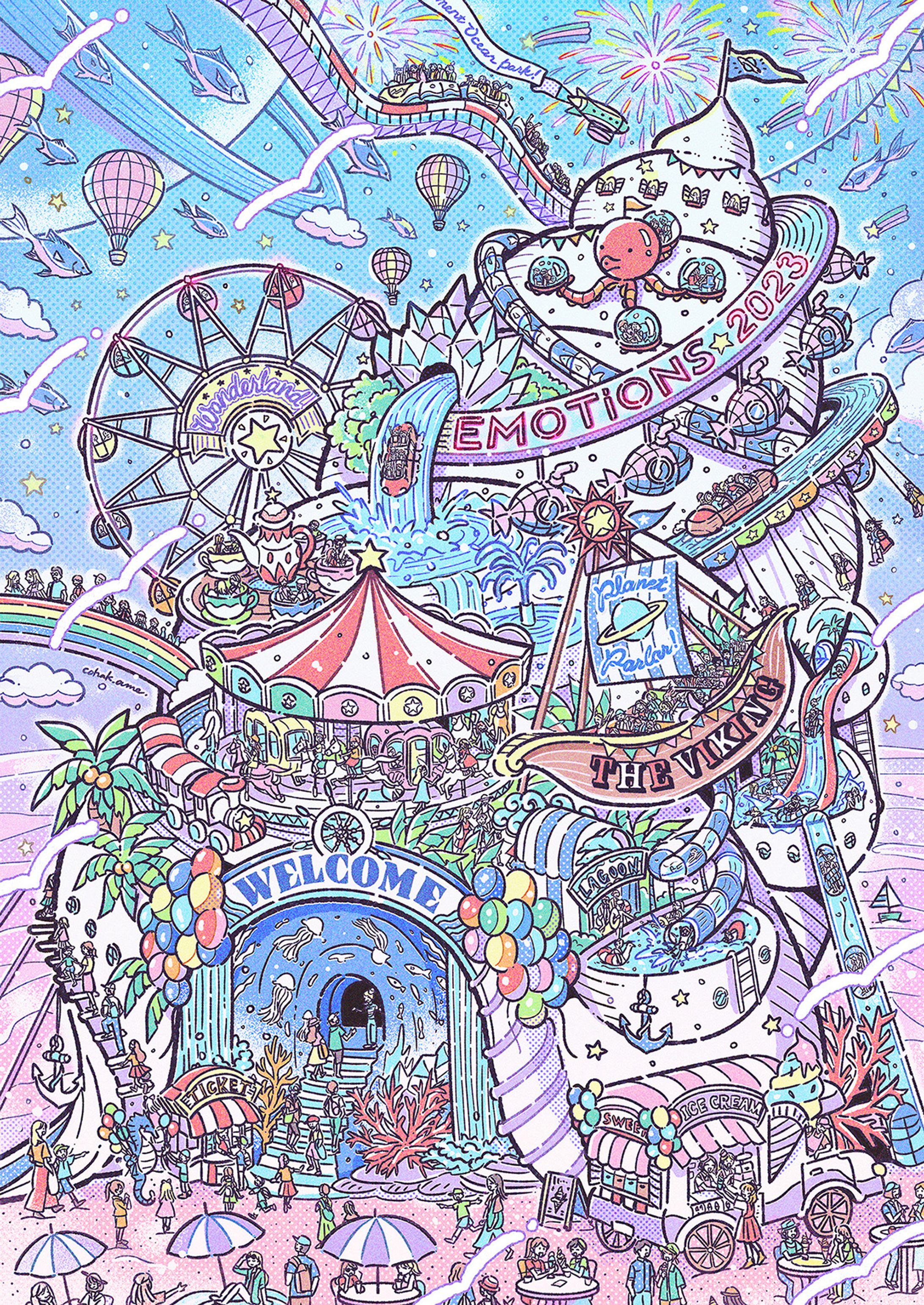 「Emotion2023」展示作品/オリジナル-1
