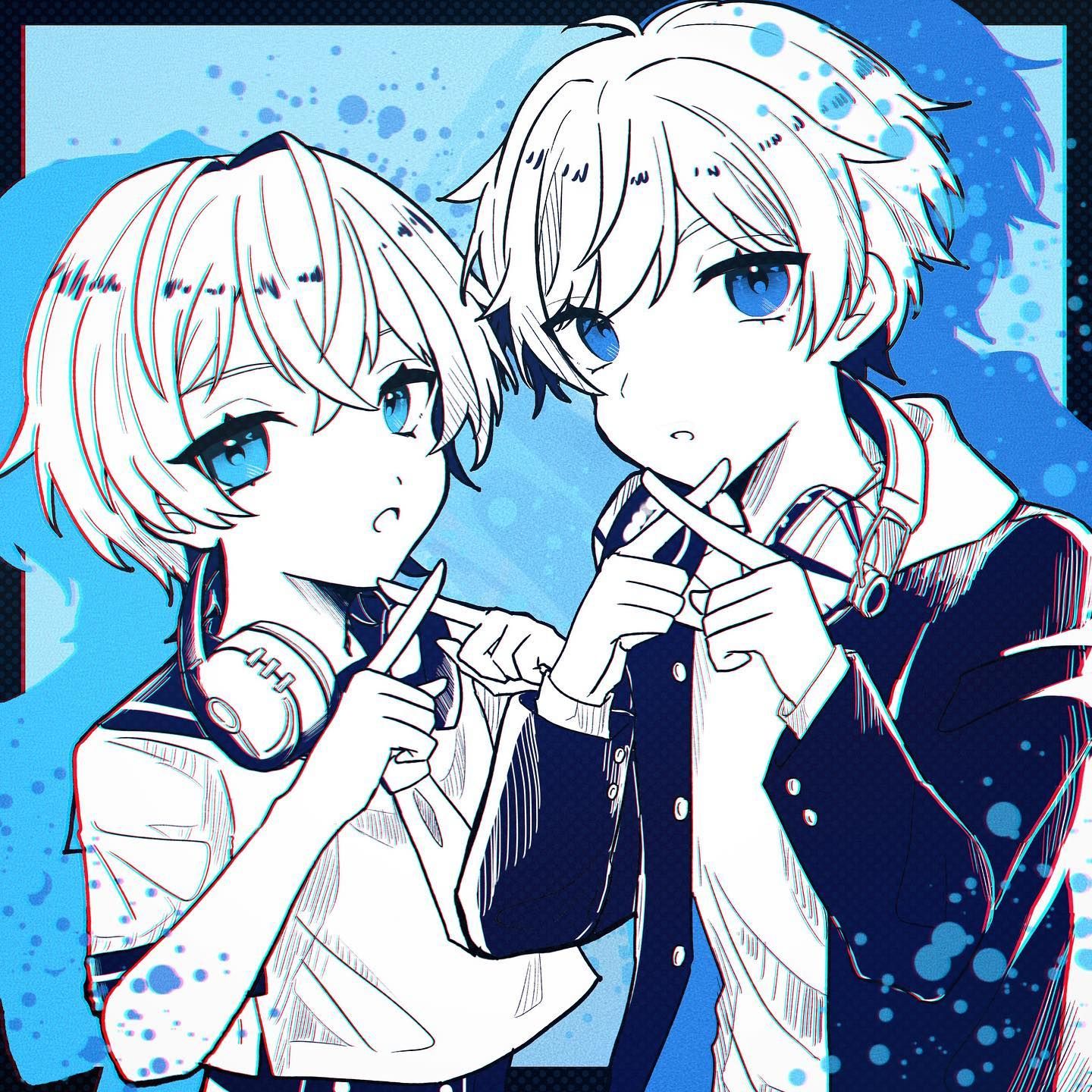 手描き】ときのそら大先輩だと気付かずイチャついてしまう火威青