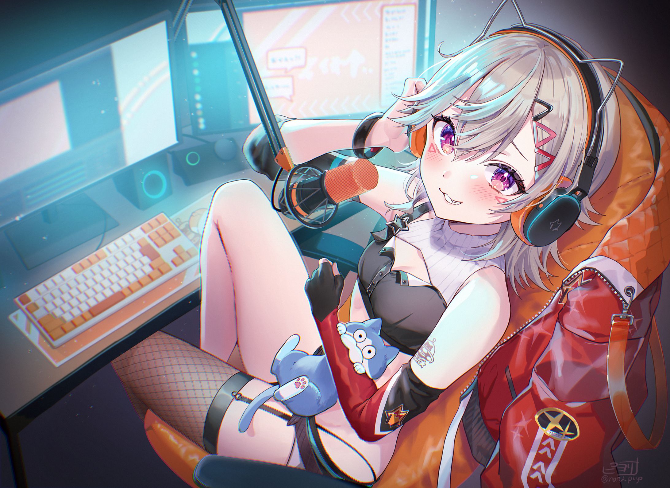【ファンアート】めと復帰-1