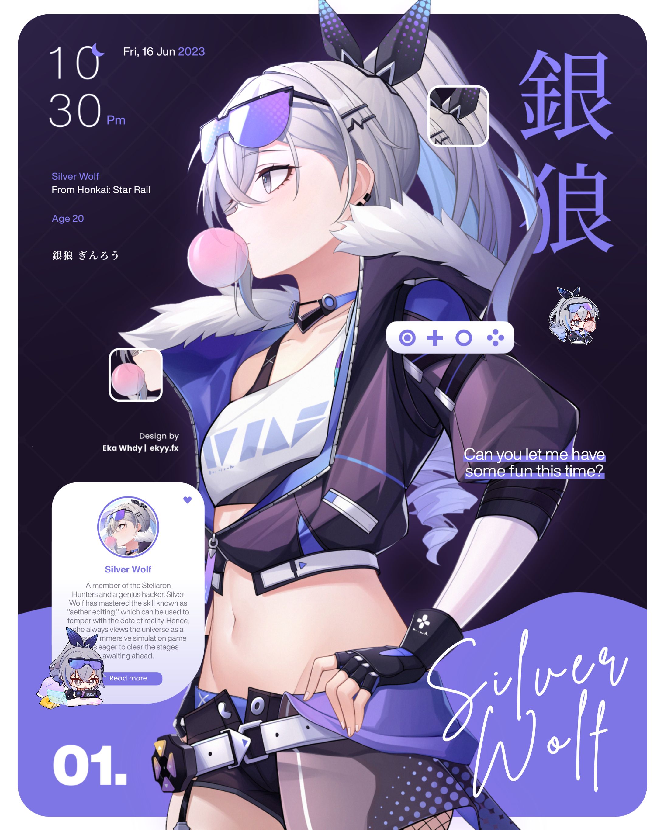 Silver Wolf from Honkai: Star Rail-1