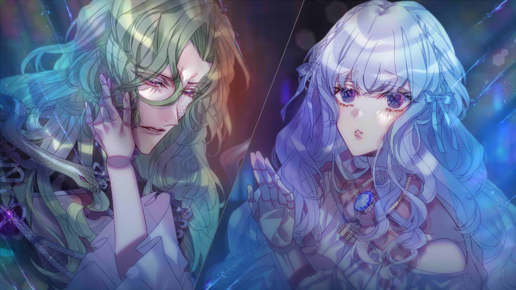 「KnightCaseFiles」スチル/テイ＆マルガ①-1