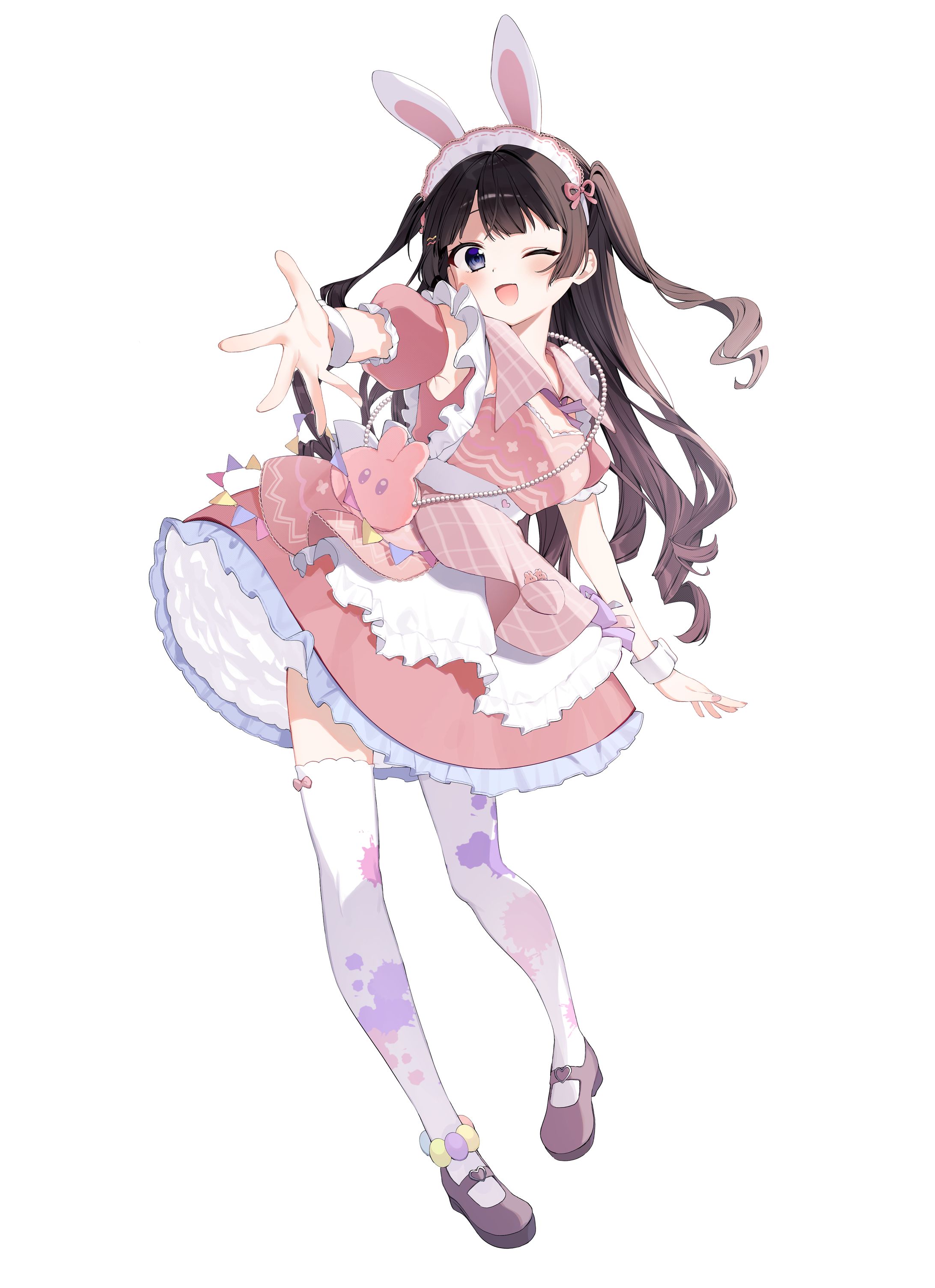 【FA】月ノ美兎様全身イラスト-1