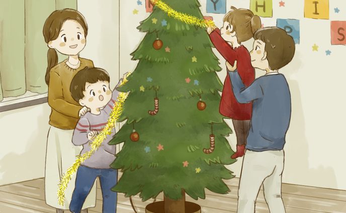 【オリジナル】クリスマスの準備