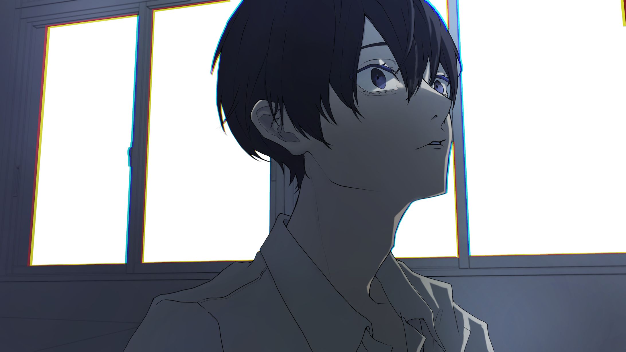 MVイラスト『浜辺と花火とセーラー服』（全13点）｜garnai様-1