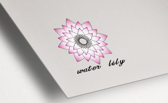 Logo-water lily