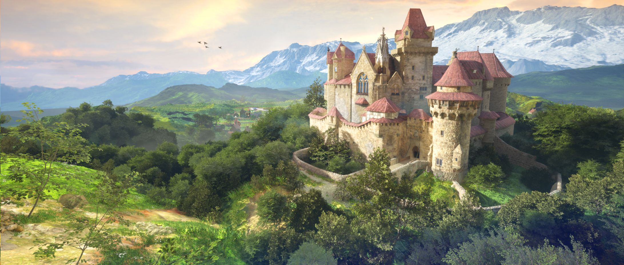 クロイツェンシュタイン城-1