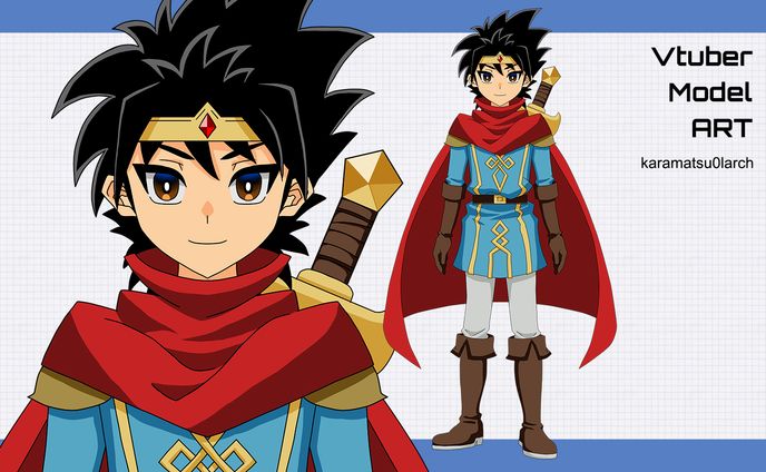 勇者ああああLive2Dサムネイル