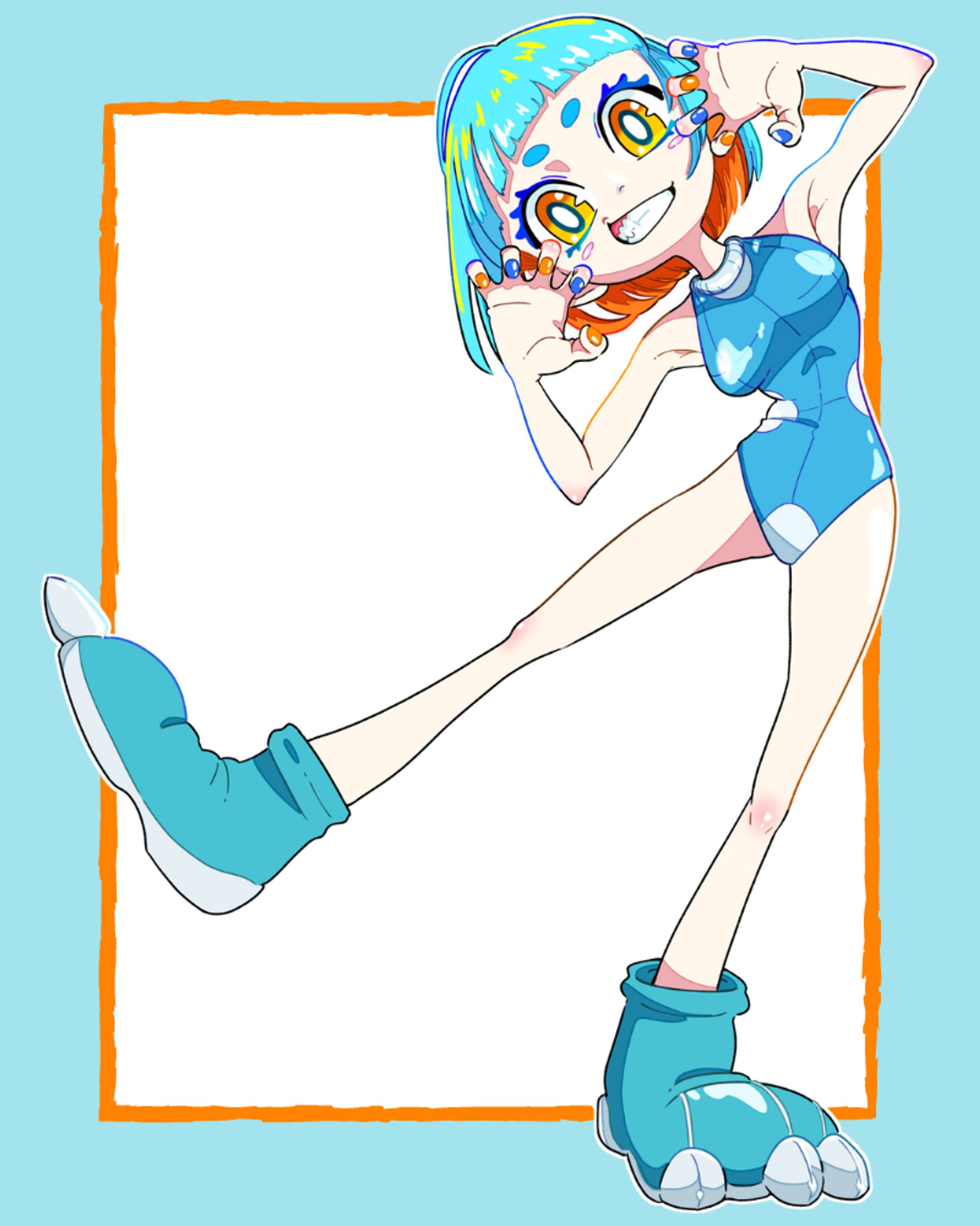 ゼニガメ擬人化-1