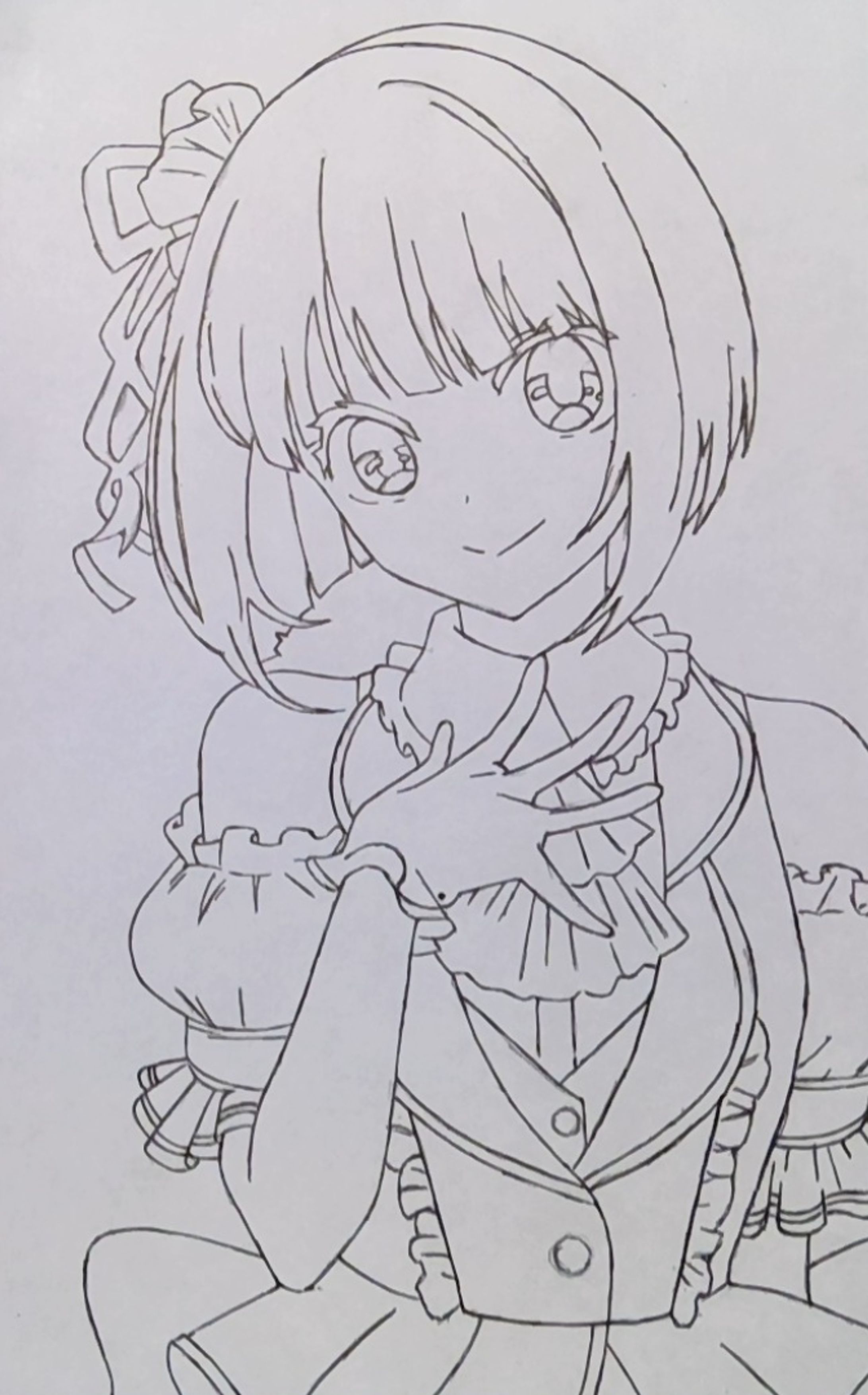 推しの子　「重曹を舐める天才子役」模写-1