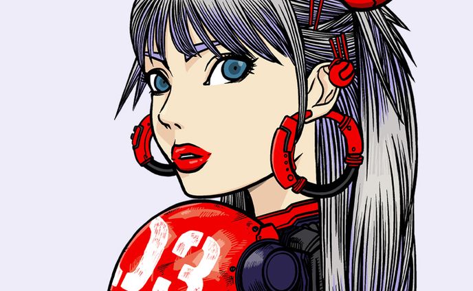 ロボット、ガール
