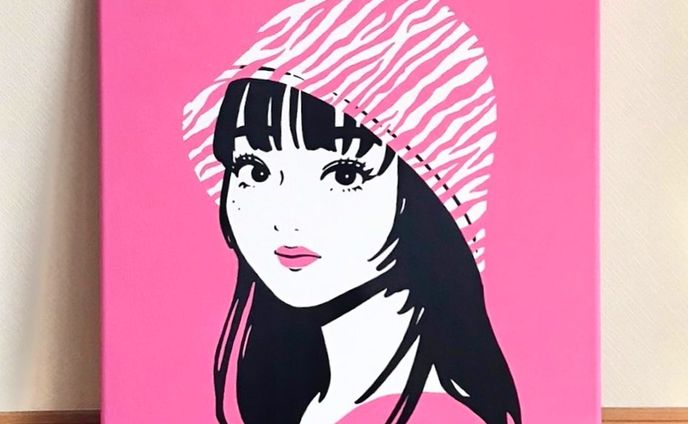 『pink girl』