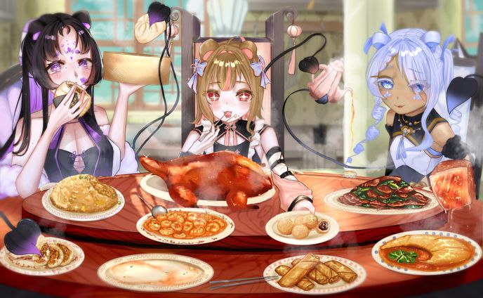漠の食事会