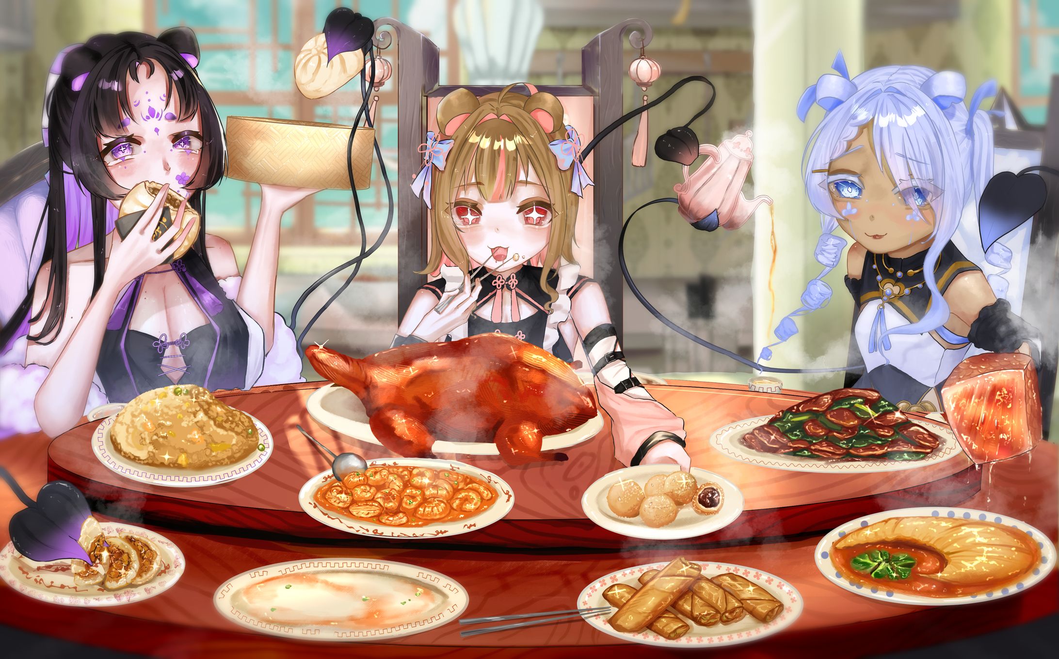 漠の食事会-1