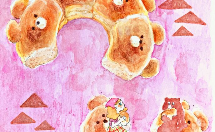 ちぎりぱんくま