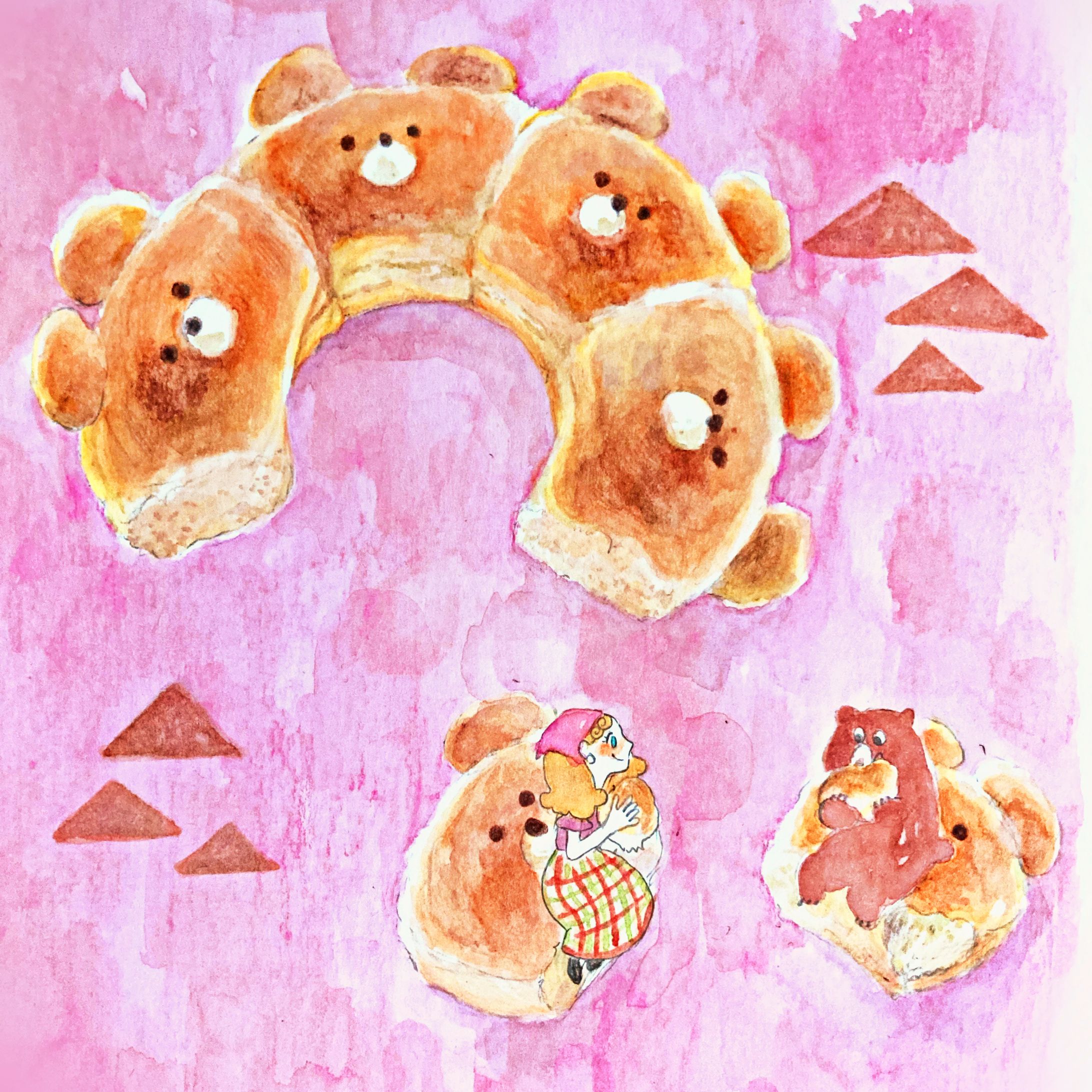 ちぎりぱんくま-1