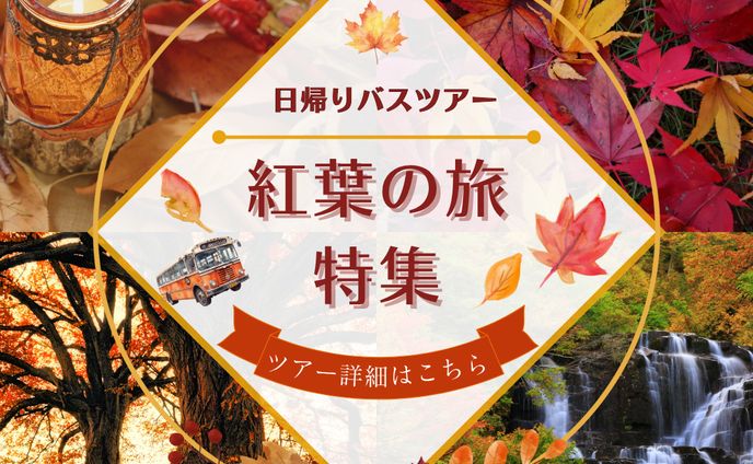 紅葉バスツアー特集