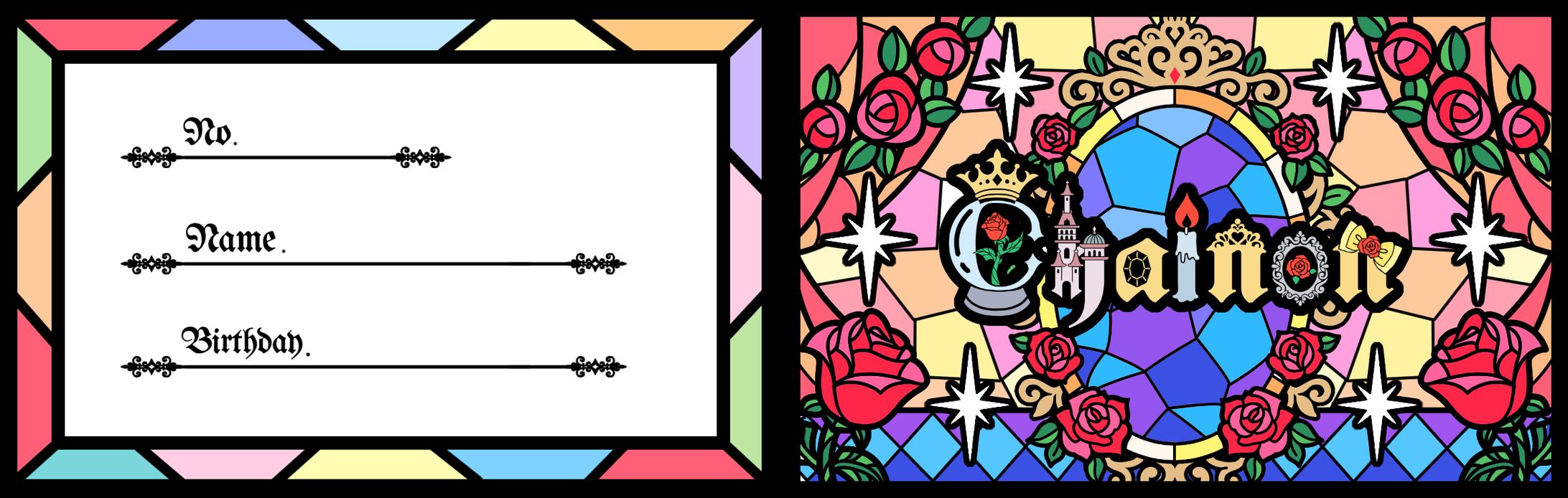 コンセプトカフェ Chainon様 ポイントカード-1