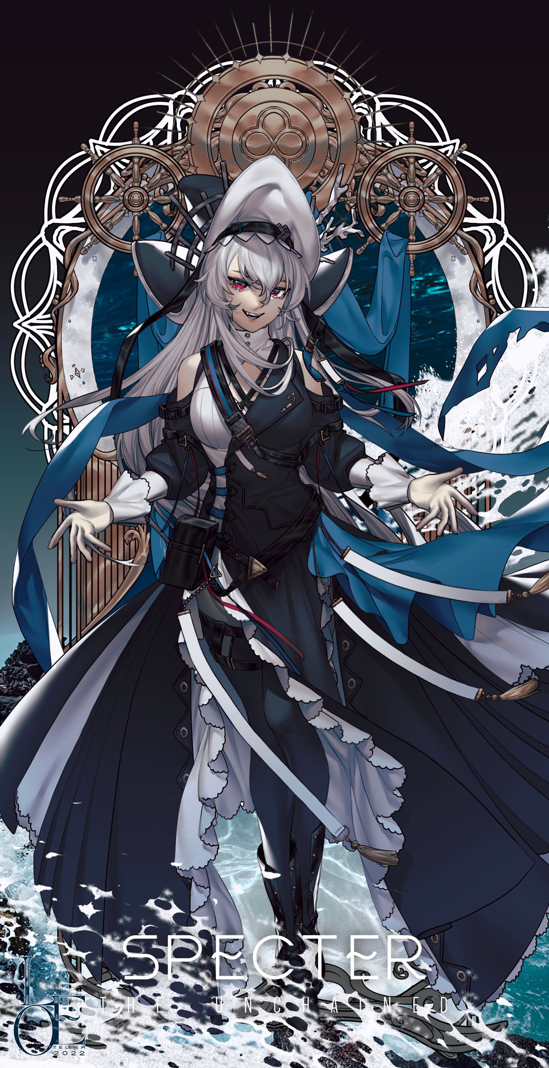 specter arknights fanart-1