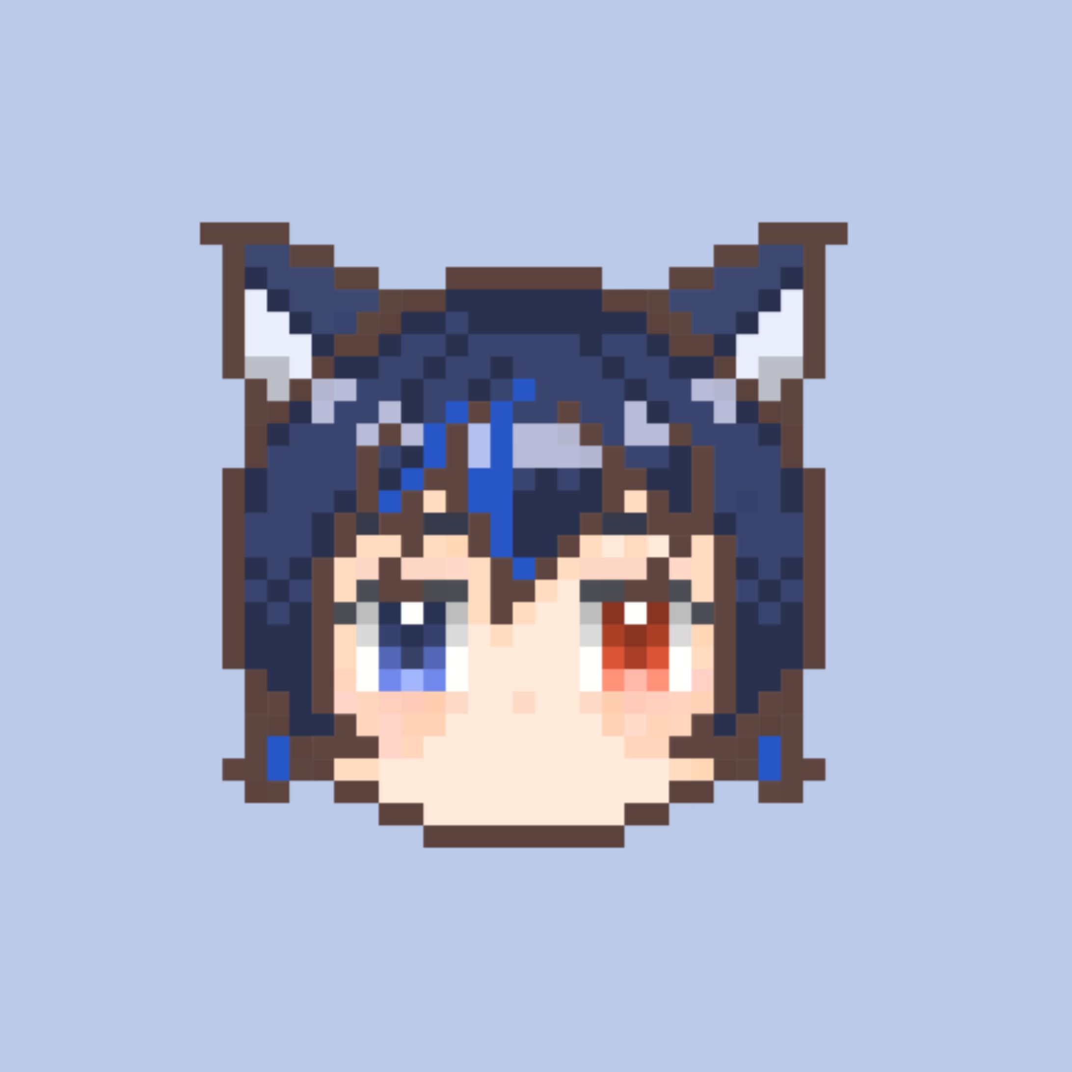 ドット絵 ( 蒼雨アオイ 様) -1