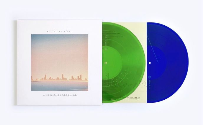 【works】elintseekerアルバム『Life Without Dreams』レコードジャケット（2024）