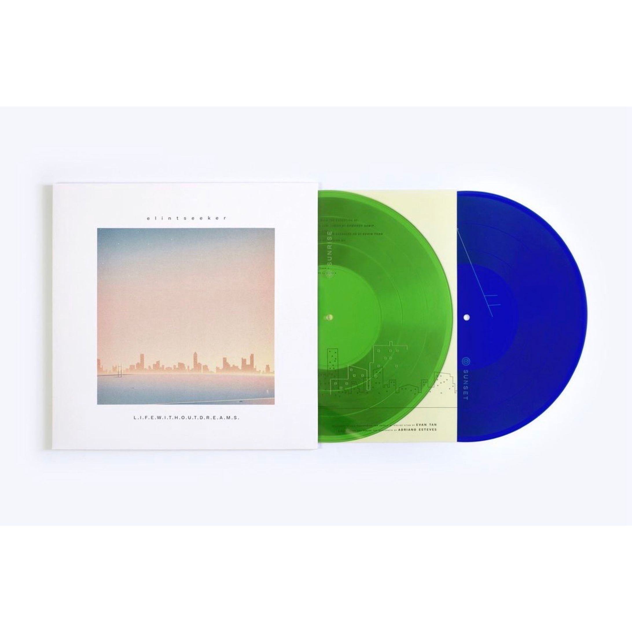 【works】elintseekerアルバム『Life Without Dreams』レコードジャケット（2024）-1