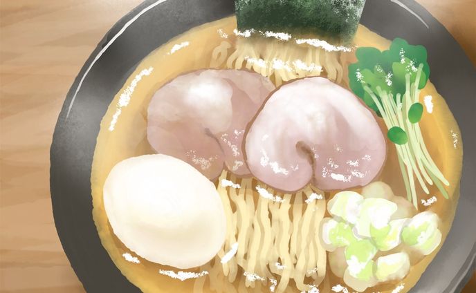 ＼食べ物の手描きイラストに挑戦シリーズ／
行きつけのラーメン屋 「らーめん能登山」の三大お気に入りラーメン
①ラーメンZ豚骨と魚介のこってり系！
これしか勝たん
ダシ注入玉子トッピングで優勝です☆.
.
#イラスト #illustration #手描き #デザイン #design #アート #art #ラーメン #らーめん #らーめん能登山 #adobefresco #fresco #イラストレーター #illustrator
#イラストレーターさんと繋がりたい
15週間前