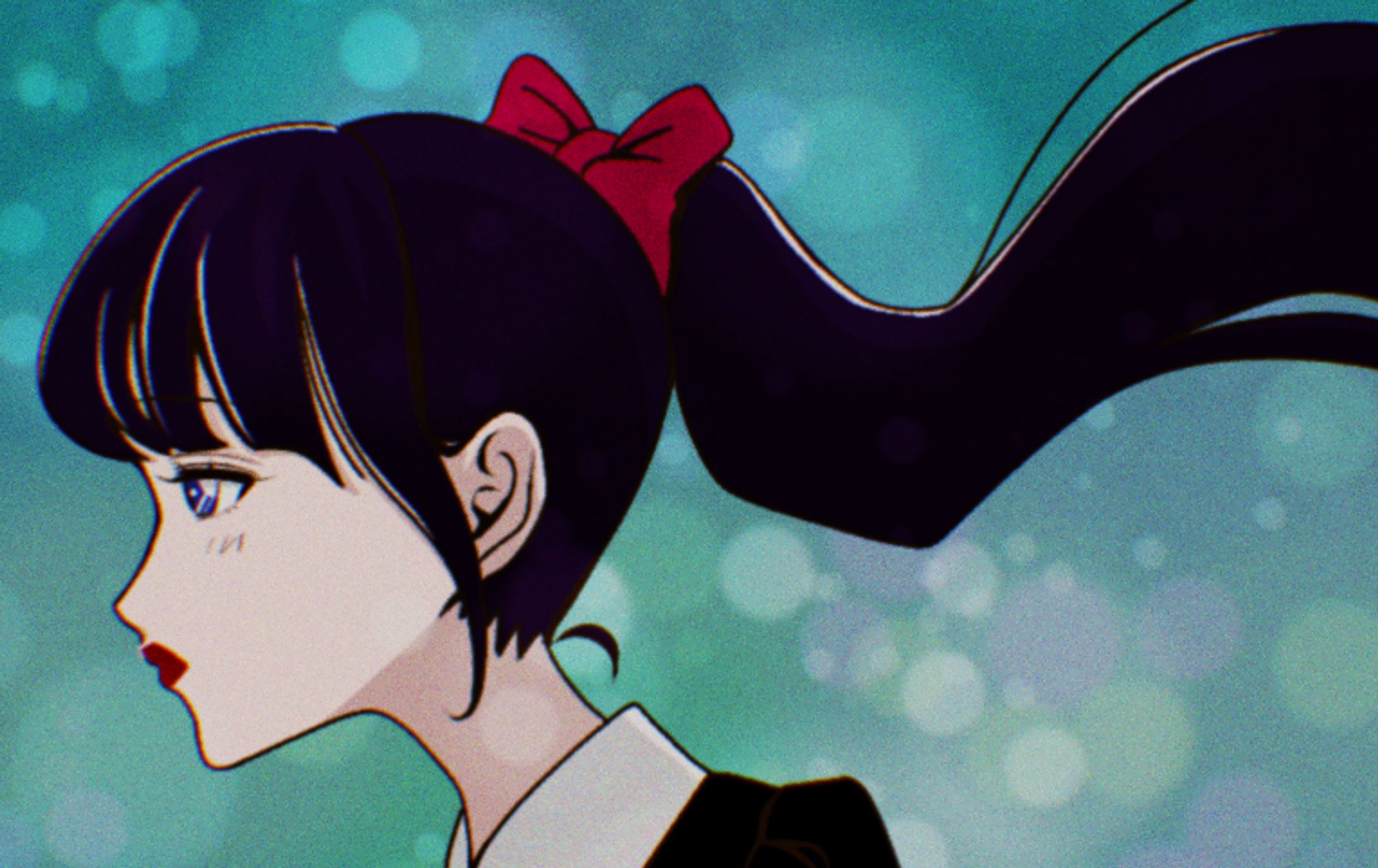 赤いリボンの女の子-1