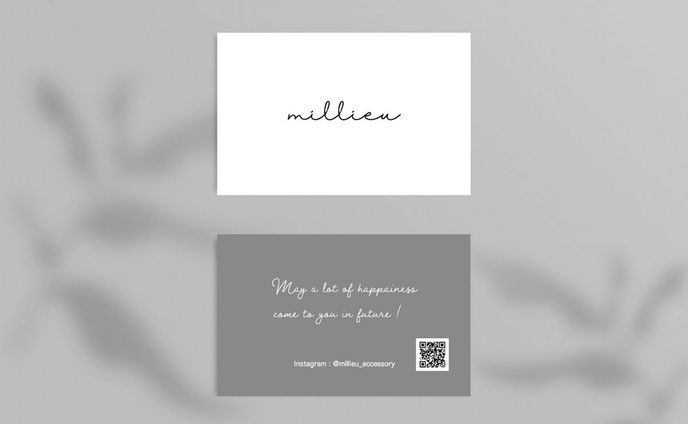ショップカード｜Thank You Card