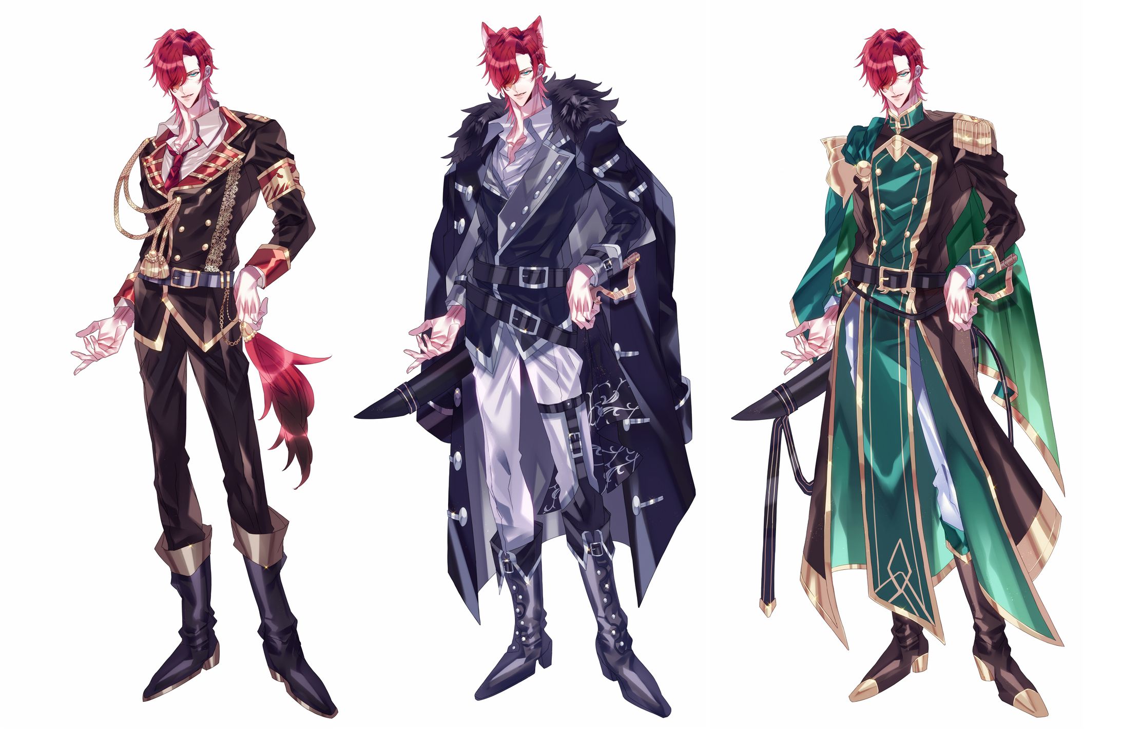 「KnightCaseFiles0」立ち絵/オットマー-1