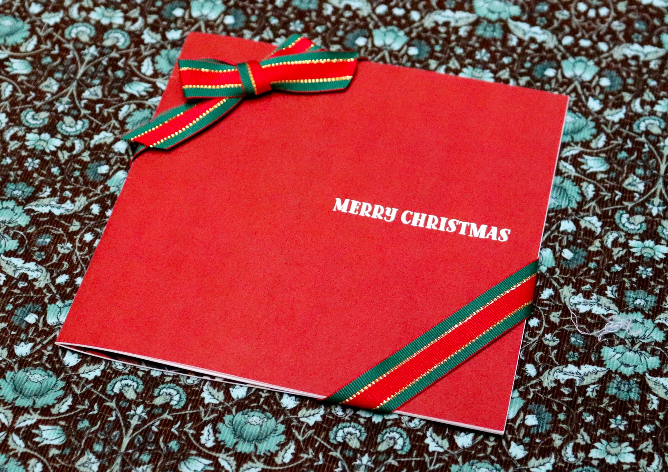 自主制作本「MERRY CHRISTMAS」-1