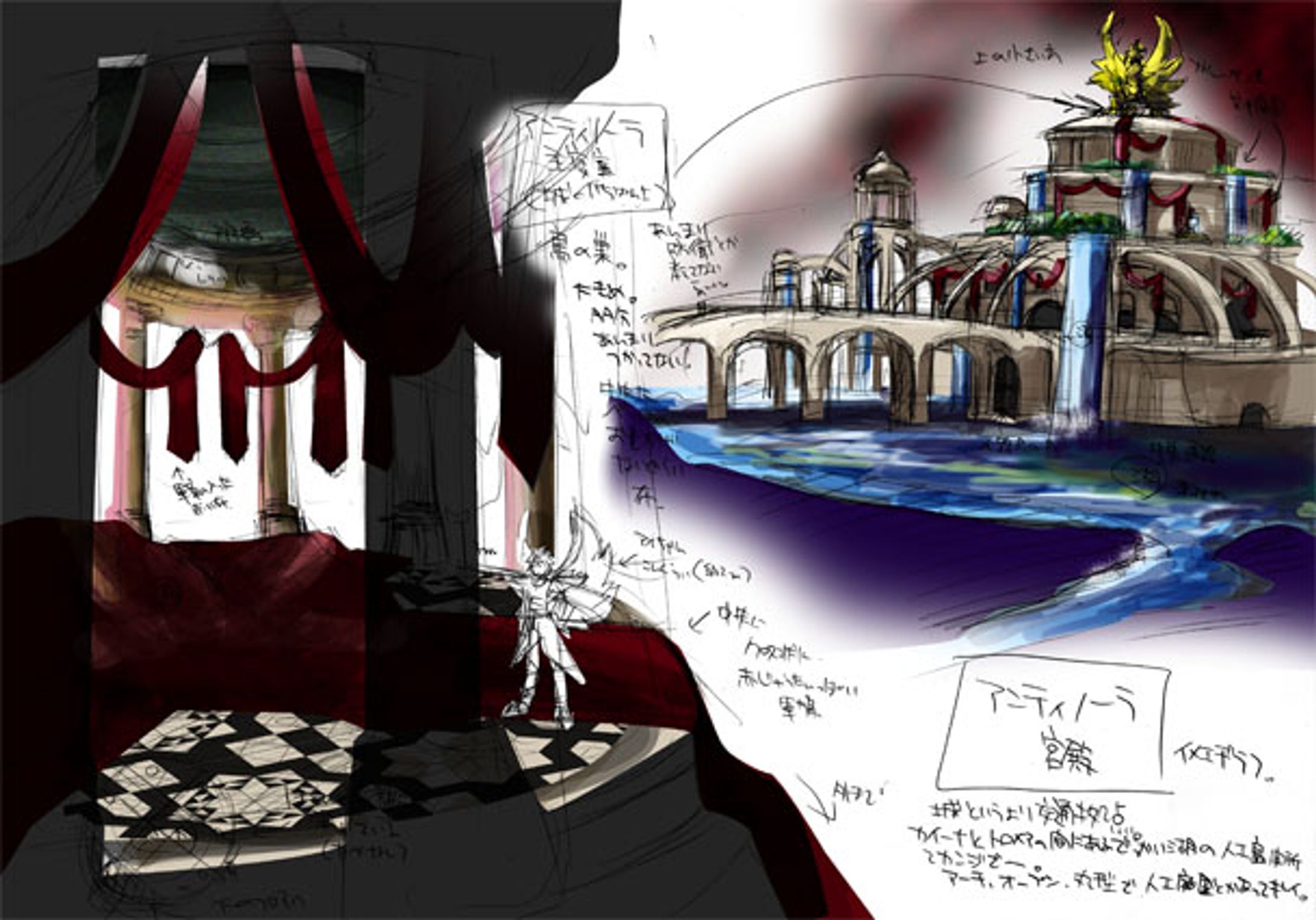 アンティノーラ背景デザインスケッチ-1