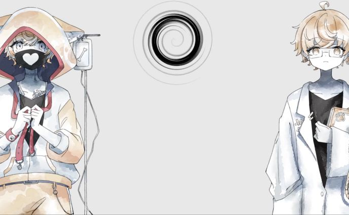 らりーさん スロウダウナー歌ってみた 動画内イラスト