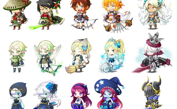 アプリゲーム「トイフリック」キャラクターデザイン