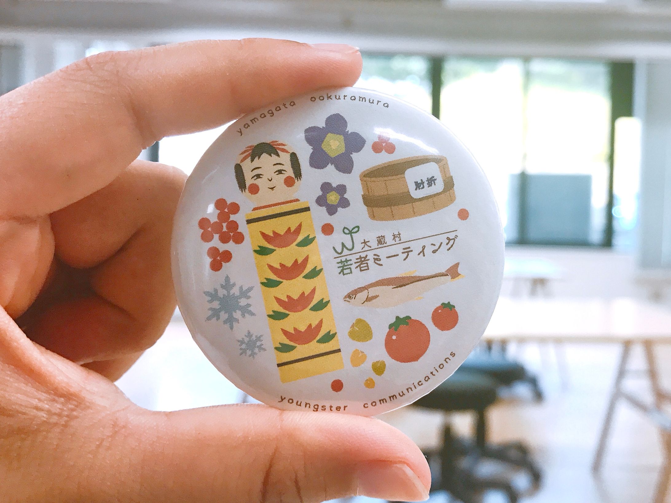 ［ illustration / design ］缶バッジデザイン-1