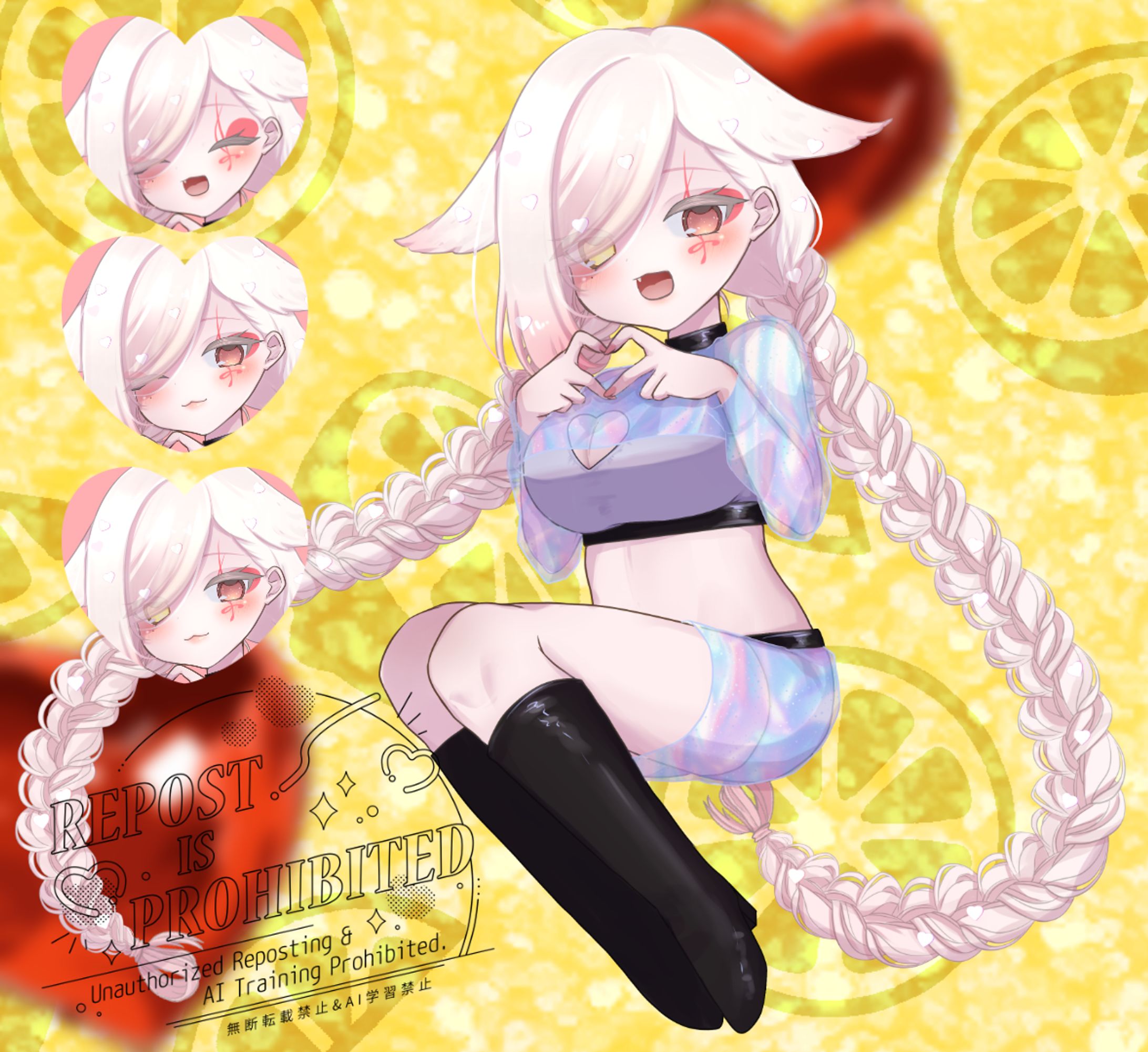 全身イラスト＆衣装デザイン￤白河ノさくら-1