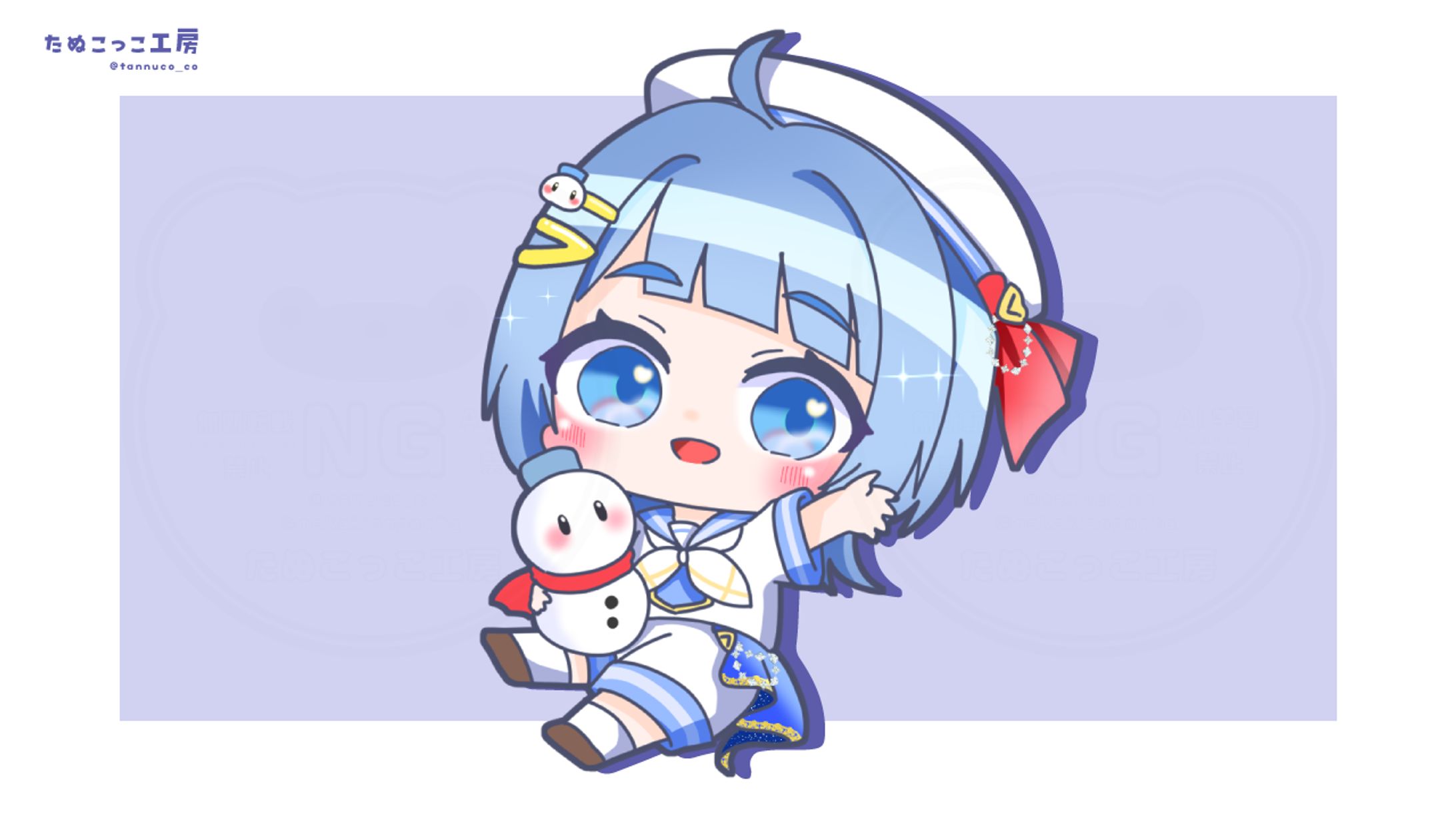 【SDイラスト】Vライバー様-1