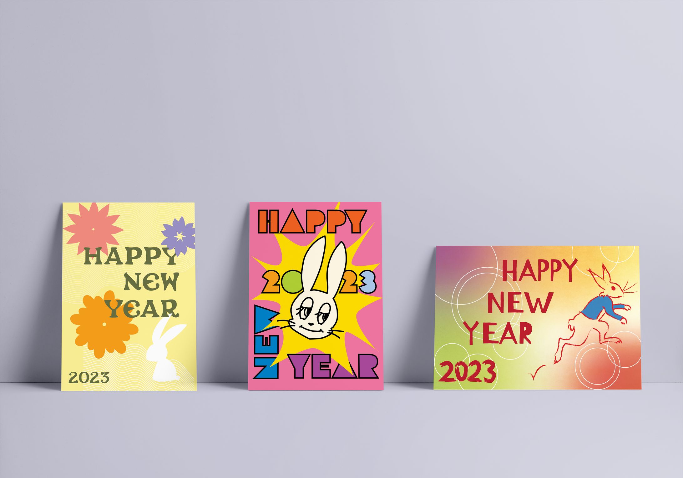 2023 年賀状　New Years greeting card -1