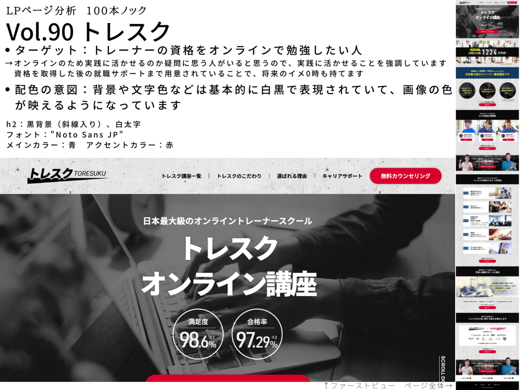 LP分析vol.90　トレスク-1