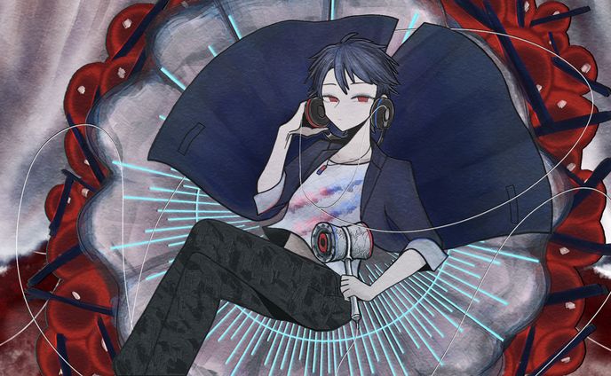 tcg、vtuberイラスト