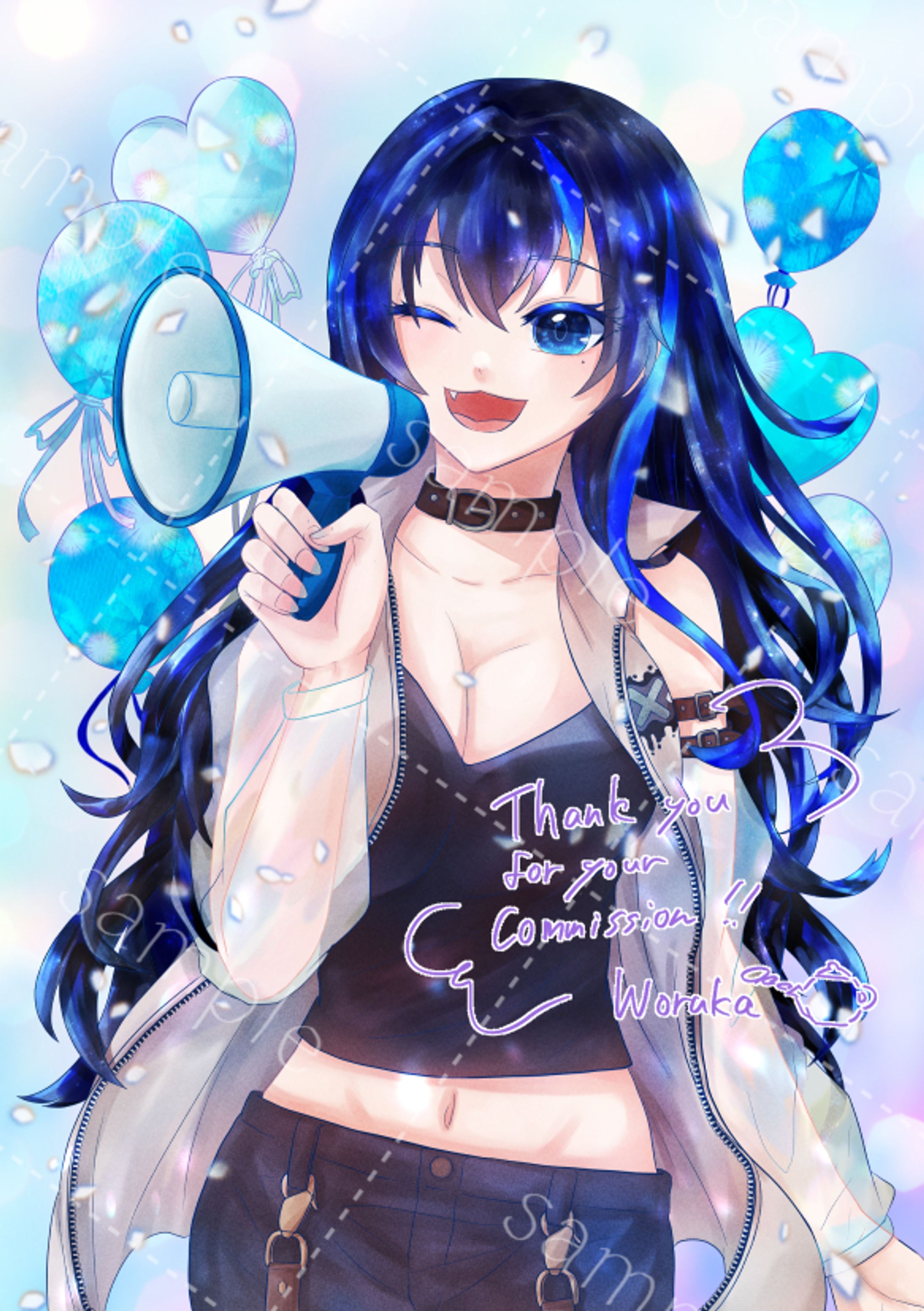 【ご依頼品】お誕生日イラスト-1