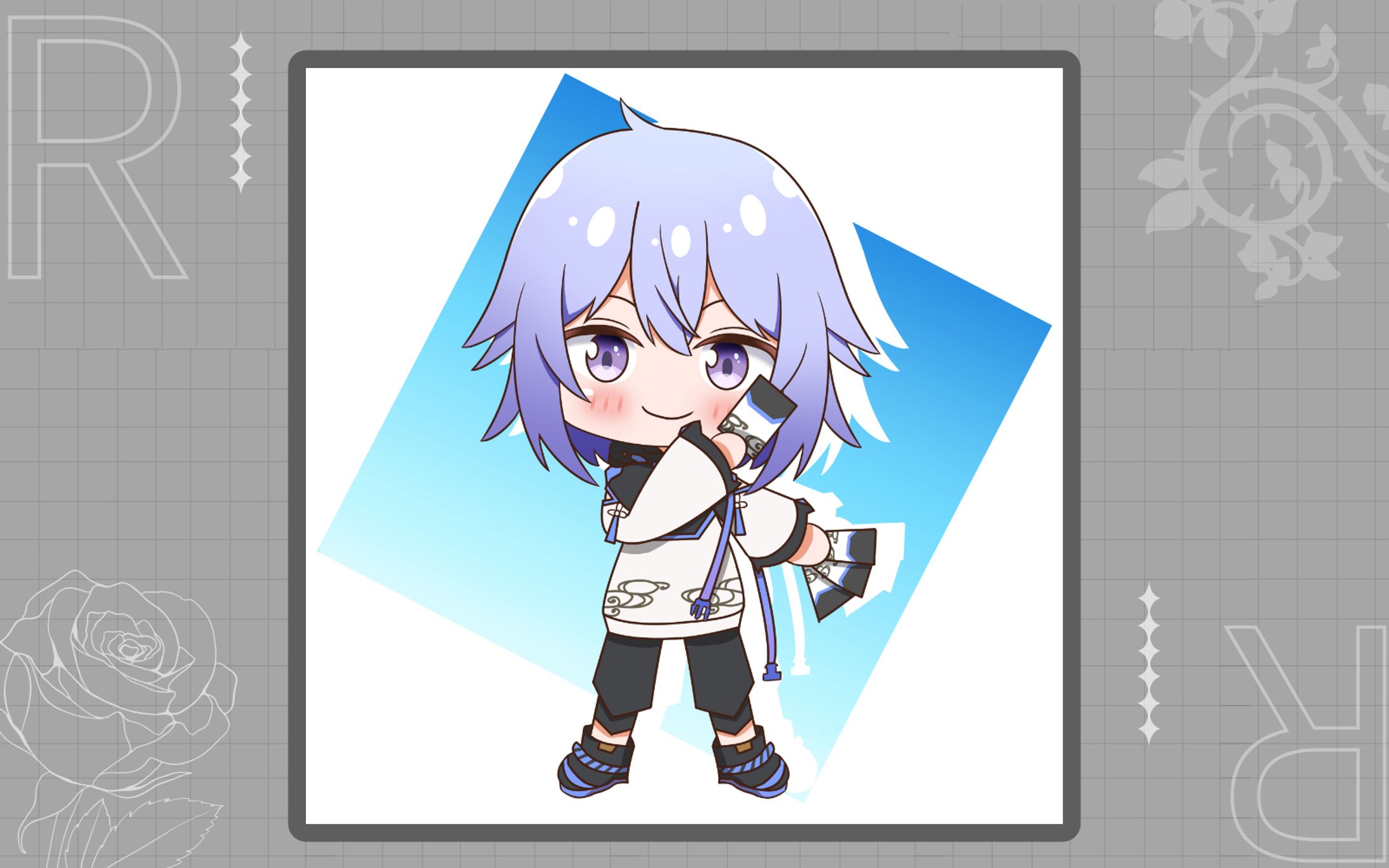 リスナー様依頼　カードゲームしてる神北さん-1