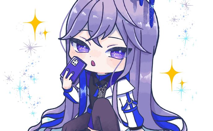趣味、等身イラスト