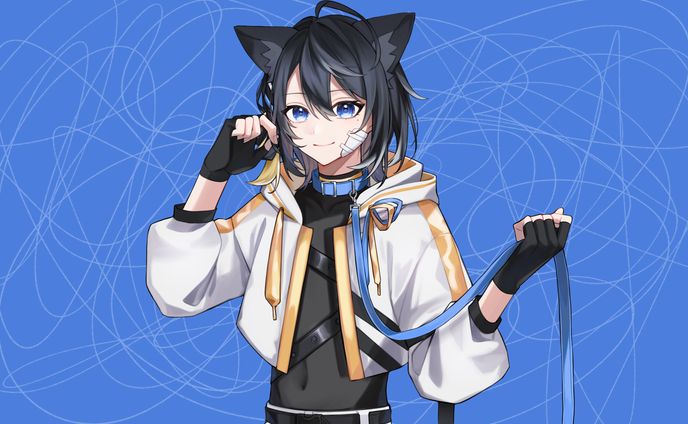 歌ってみた動画用イラスト