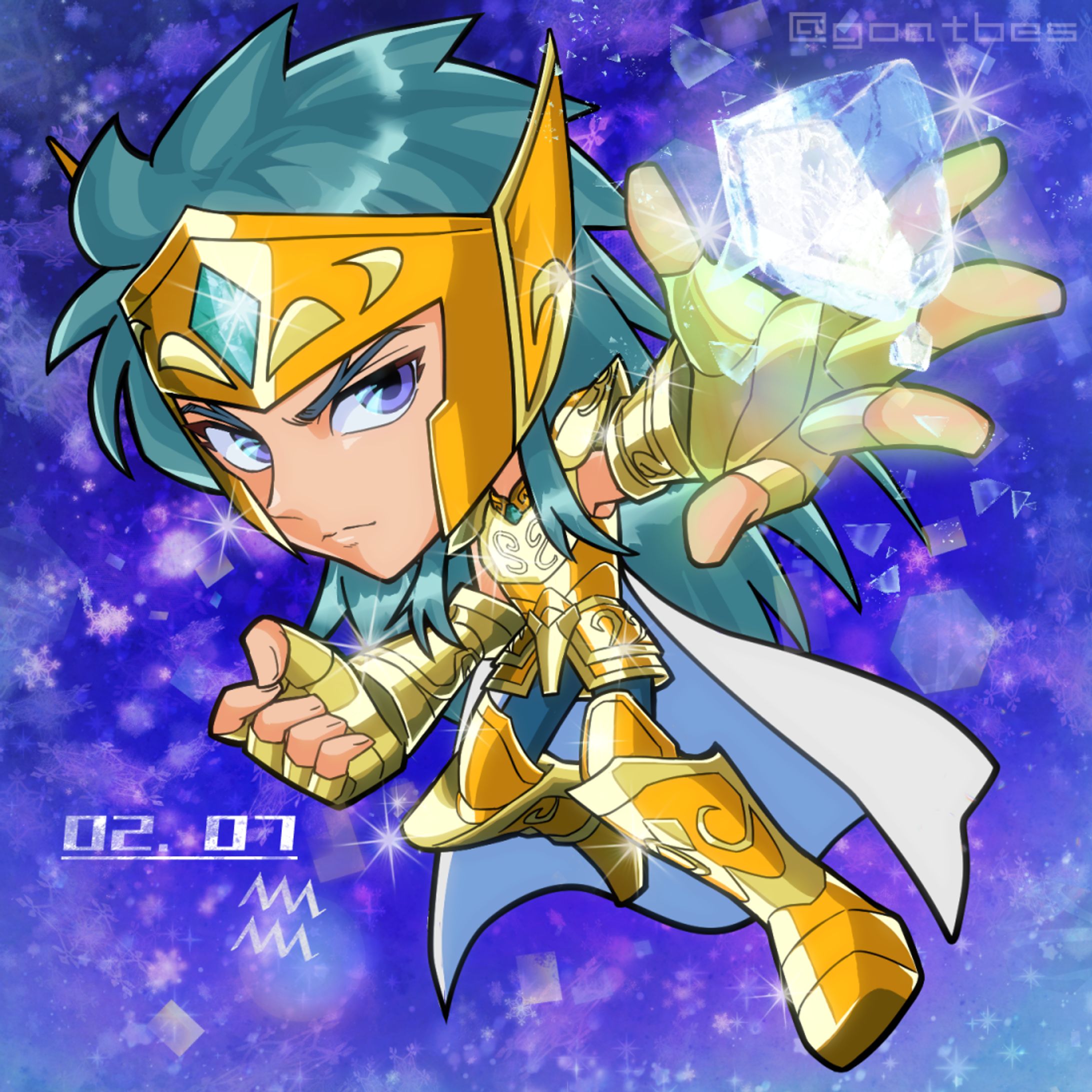 聖闘士星矢 BIGアクリルスタンド 水瓶座 カミュ - メルカリ