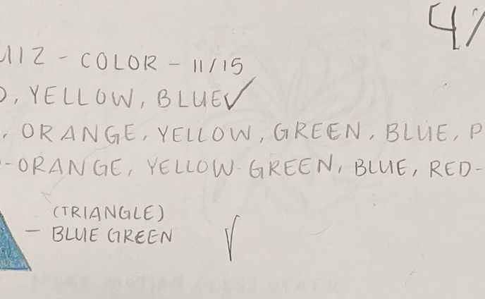 Art Quiz: Color - 11/15