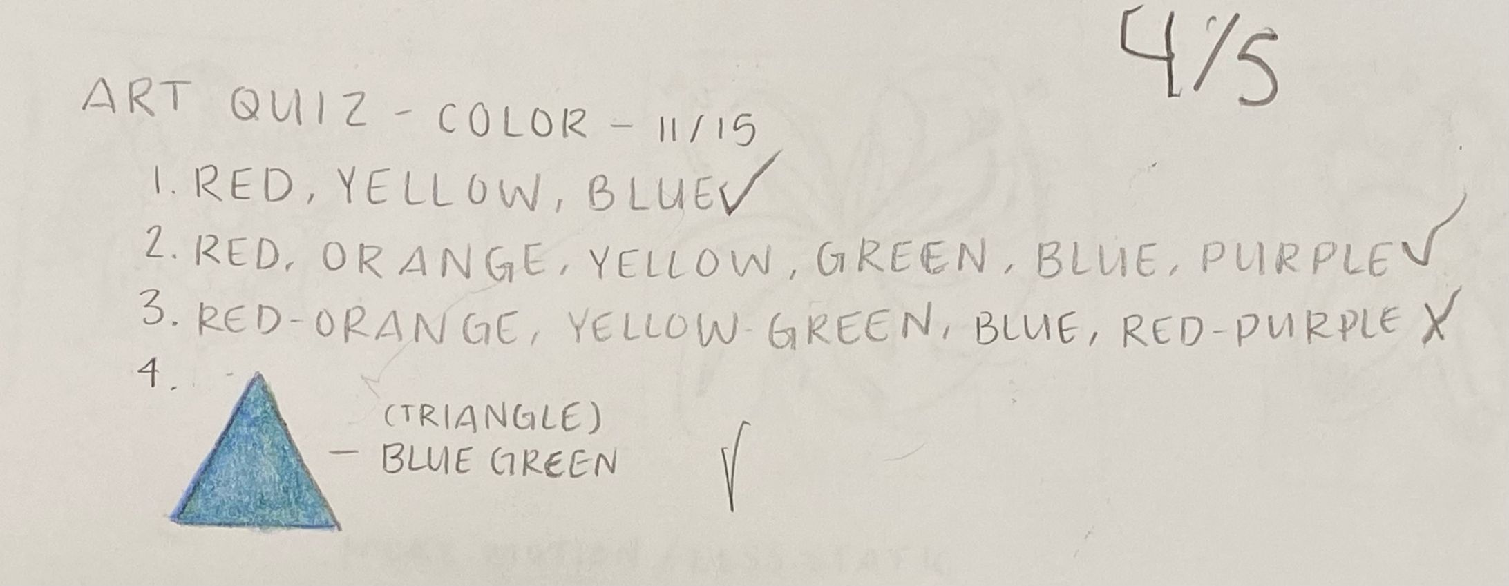 Art Quiz: Color - 11/15-1