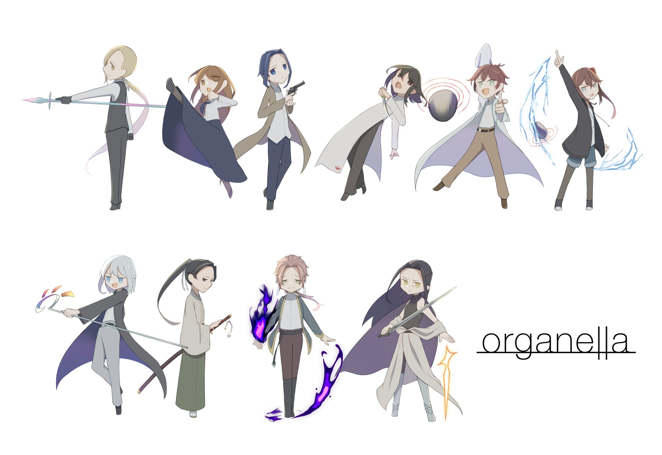 デフォルメキャラクター立ち絵-1